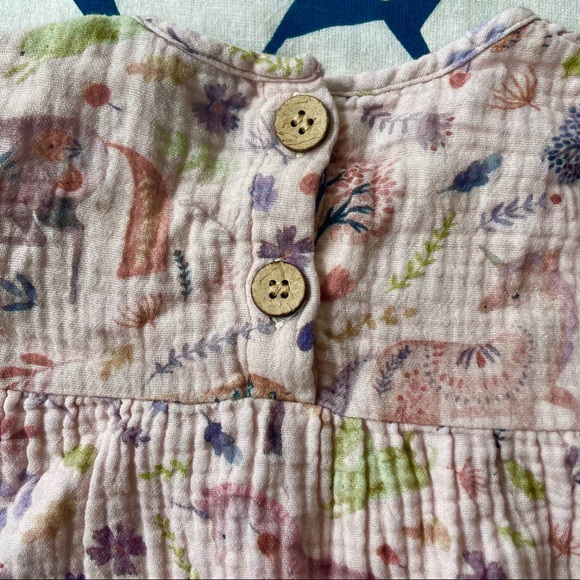 Elegant Baby Muslin Jumper (6-9 months) - Picture 4 of 7